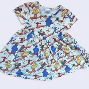 Hanna Andersson Sesame Street Characters Dress